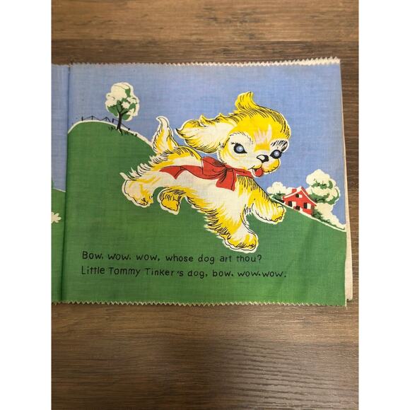 Vintage Peggy Cloth Book Baby‘s Mother Goose Nursey Rhymes - Picture 3 of 8